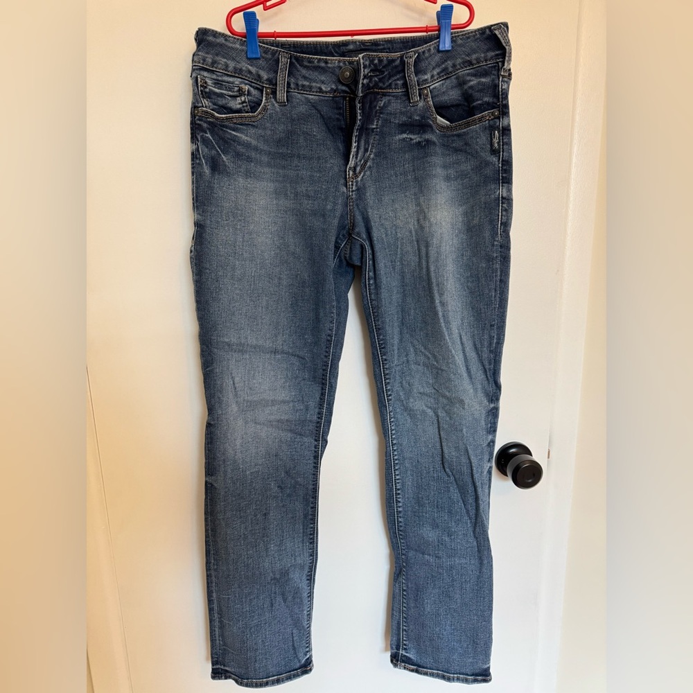 Silver Suki Straight Jeans W31/L32